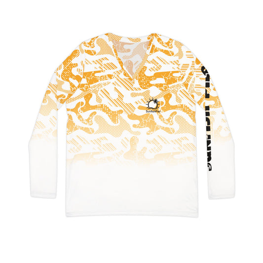 Women's Long Sleeve Butterscotch Pattern
